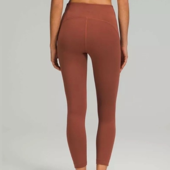 Lululemon InStill High-Rise Tight 25” Clay Brown Size 2 Yoga Sculpt Leggings - Picture 3 of 10